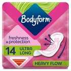 Bodyform Ultra Long Sanitary Towels, 12s