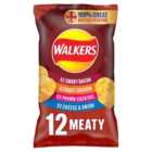Walkers Meaty Variety Multipack Crisps 12 x 25g