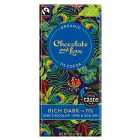 Chocolate and Love Fairtrade Organic Rich Dark 71% Dark Chocolate 80g
