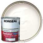 Ronseal Stays White Radiator Gloss Paint - 750ml
