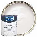 Wickes Quick Dry Satin Wood & Metal Paint - Powder Grey - 750ml
