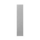 GoodHome Balsamita Matt grey slab 70:30 Larder/Fridge freezer Cabinet door (W)300mm (H)1467mm (T)16mm