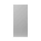 GoodHome Balsamita Matt grey slab Tall Cabinet door (W)400mm (H)895mm (T)16mm