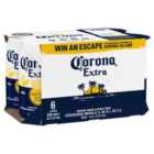 Corona Extra Premium Lager Beer Cans 6 x 330ml