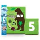 BEAR Paws Fruit Shapes Apple & Blackcurrant 2+ years Multipack 5 x 20g