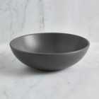 Charcoal Stoneware Cereal Bowl