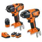 FEIN Brushless Twin Pack - Combi Drill and Impact Driver