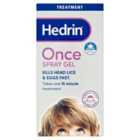 Hedrin Once 15 Minute Spray Gel 60ml