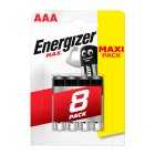 Energizer Max AAA LR03 1.5v, 8s