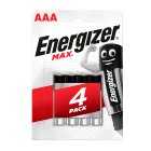Energizer Max AAA LR03 1.5V, 4s