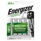 Energizer Recharge Power Plus AA 1.2V, 4s