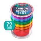 Dr. Oetker Rainbow Cupcake Cases 72 per pack