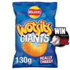 Walkers Wotsits Giants Really Cheesy Sharing Snacks Crisps 130g