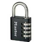Master Lock 40mm Set-Our-Own Combination Padlock - Black