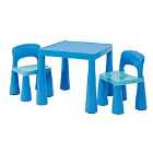Liberty House Toys Childrens Blue Table & 2 Chairs Set