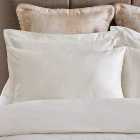 Dorma Egyptian Cotton Sateen 1000 Thread Count Cream Standard Pillowcase