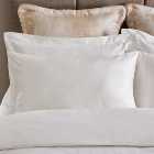 Dorma Egyptian Cotton Sateen 1000 Thread Count White Standard Pillowcase