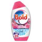 Bold 2-In-1 Pink Blossom Washing Liquid Gel 35 Washes 1295ml