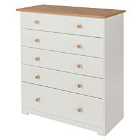 Contino 5 Drawer Chest