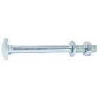 Wickes Carriage Bolt Nut & Washer - M6 x 100mm - Pack of 10