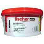 Fischer Wall Plugs Brown 7mm Tub 400 Pack