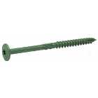 Wickes Timber Drive Tx Washer Head Green Screw - 7x200mm Pack Of 25