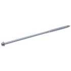 Wickes Timber Drive Hex Head Silver Screw - 7x200mm Pack Of 25