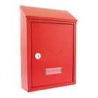Sterling Avon Compact Post Box - Red