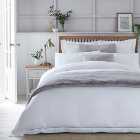 Dorma Purity Faux Fur Grey Bedspread