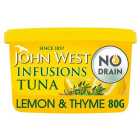 John West Tuna Infusions With Lemon & Thyme 80g