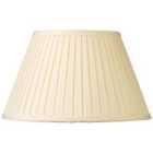 Village At Home 20" Knife Pleated Drum Lampshade - French Cream