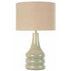 Village At Home Raj Table Lamp - Putty
