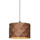 Village At Home Shadow Ceiling Light Pendant - Gold