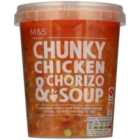 M&S Chunky Chicken & Chorizo Soup 600g