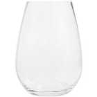 M&S Teardrop Glass Flower Vase, Medium