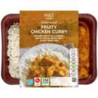 M&S Fruity Chicken Curry with Rice Mini Meal 200g