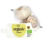 M&S Organic Garlic 2 per pack