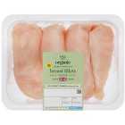 M&S Organic British Chicken Breast Fillets Typically: 500g