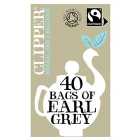 Clipper Organic & Fairtrade Earl Grey Tea Bags 40 per pack