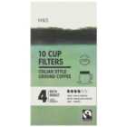 M&S Cup Filters Italian Style Coffee 10 per pack