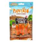 Pawtato Turmeric & Chicory Root Tubes, Vegan Dog Treats 90g