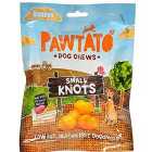 Pawtato Small Knots Vegan, Vegan Dog Treats 150g