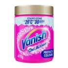 Vanish Oxi Action Fabric Stain Remover Powder Colours 470g