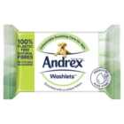 Andrex Ultra Care Washlets Flushable Toilet Wipes Single Pack 36 per pack