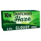 Thatchers Haze 10 x 440ml