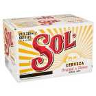Sol Lager Beer Bottles 24 x 330ml