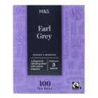 M&S Earl Grey Tea Bags 100 per pack