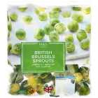 M&S British Brussels Sprouts Frozen 500g