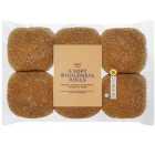 M&S Soft Wholemeal Rolls 6 per pack