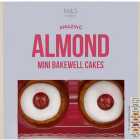 M&S Mini Almond Bakewell Cakes 4 per pack
